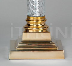Настольная лампа Twisted Glass Column TG0004.BR Настольная лампа Twisted Glass Column TG0004.BR фабрика Vaughan