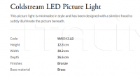 Настенный светильник Coldstream LED Picture WA0342.LB Vaughan