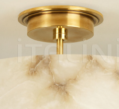 Потолочный светильник Weston Alabaster Semi Flush CL0256.BR Потолочный светильник Weston Alabaster Semi Flush CL0256.BR фабрика Vaughan