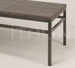 Итальянские Столики - Журнальный столик Ware Shagreen FT0101.BZ.BRS Итальянские Столики - Журнальный столик Ware Shagreen FT0101.BZ.BRS фабрика Vaughan