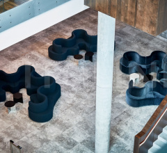 Итальянские Диваны - Модульный диван Cloverleaf фабрика Verpan