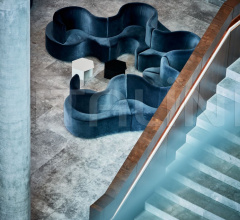 Итальянские Диваны - Модульный диван Cloverleaf фабрика Verpan