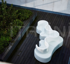 Итальянские Уличная мебель - Модульный диван Cloverleaf In- & Outdoor фабрика Verpan