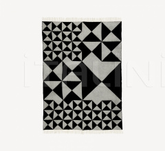 Ковер Mirror Throw BLACK фабрика Verpan