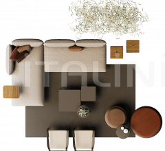 Модульный диван SENJA SOFA фабрика Tribu