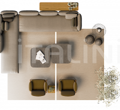 Модульный диван SENJA SOFA фабрика Tribu