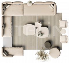 Модульный диван SENJA SOFA фабрика Tribu