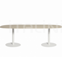 Стол обеденный t-table oval dining table Стол обеденный t-table oval dining table фабрика Tribu