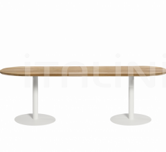 Стол обеденный t-table oval dining table Стол обеденный t-table oval dining table фабрика Tribu
