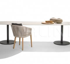 Стол обеденный t-table oval dining table Стол обеденный t-table oval dining table фабрика Tribu