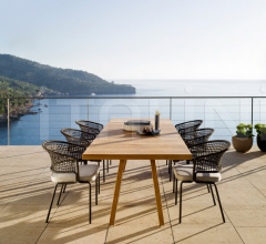 Стол обеденный vis a vis table Стол обеденный vis a vis table фабрика Tribu