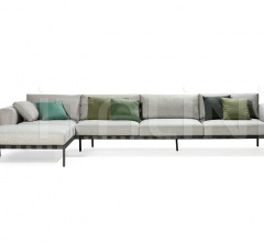 Модульный диван natal alu sofa фабрика Tribu