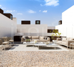 Модульный диван natal alu sofa фабрика Tribu