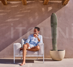 Кресло natal alu sofa armchair фабрика Tribu