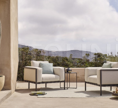 Кресло natal alu sofa armchair фабрика Tribu