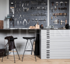 Барный стул Wire Bar Stool Барный стул Wire Bar Stool фабрика Overgaard & Dyrman