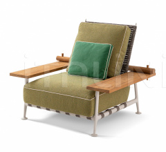 Итальянские Уличные кресла - Кресло 239 Fenc-e Nature Armchair Итальянские Уличные кресла - Кресло 239 Fenc-e Nature Armchair фабрика Cassina
