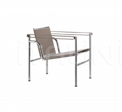 Итальянские Уличные кресла - Кресло LC1 OUTDOOR Итальянские Уличные кресла - Кресло LC1 OUTDOOR фабрика Cassina