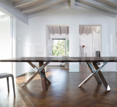 Стол обеденный TWINS RESORT LEGNO Стол обеденный TWINS RESORT LEGNO фабрика Antonello Italia