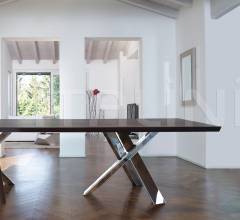 Стол обеденный TWINS RESORT LEGNO Стол обеденный TWINS RESORT LEGNO фабрика Antonello Italia