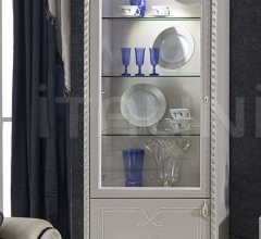 Витрина GLASS SHELVES LEFT NAVY 2030/W фабрика Morello Gianpaolo