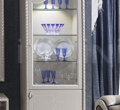 Витрина GLASS SHELVES RIGHT NAVY 2030/W фабрика Morello Gianpaolo