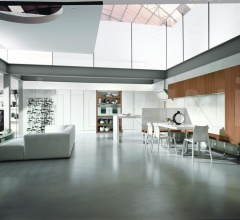 Кухня Contempora Noce Canaletto Кухня Contempora Noce Canaletto фабрика Aster Cucine