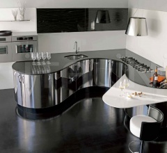 Кухня Domina Acciaio Кухня Domina Acciaio фабрика Aster Cucine