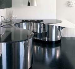 Кухня Domina Acciaio Кухня Domina Acciaio фабрика Aster Cucine