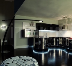 Кухня Domina Acciaio Кухня Domina Acciaio фабрика Aster Cucine