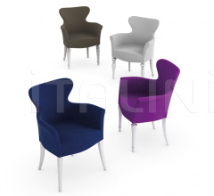 Стул с подлокотниками GEISHA 1640 PO GT4 Стул с подлокотниками GEISHA 1640 PO GT4 фабрика Cizeta