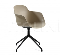 Стул с подлокотниками Sicla 4 Star Aluminium Base Стул с подлокотниками Sicla 4 Star Aluminium Base фабрика Infiniti Design