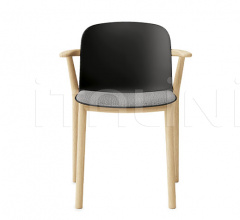 Стул с подлокотниками Relief Wooden Legs With Arms Стул с подлокотниками Relief Wooden Legs With Arms фабрика Infiniti Design