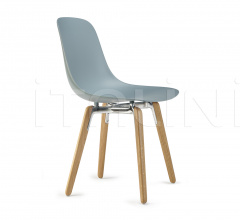 Стул Pure Loop Mono Wooden Legs фабрика Infiniti Design