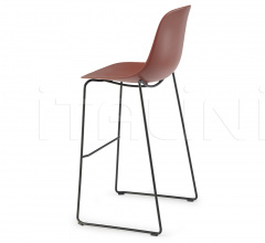 Барный стул Pure Loop Mono Bar Stool Барный стул Pure Loop Mono Bar Stool фабрика Infiniti Design