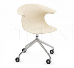 Кресло Loop 3D Wood Swivel With Castors Кресло Loop 3D Wood Swivel With Castors фабрика Infiniti Design