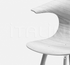 Стул Loop 3D Wood Wooden Legs фабрика Infiniti Design