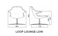 Кресло Loop Lounge Infiniti Design