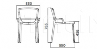 Стул Fiorellina Perforated Seat And Back Infiniti Design