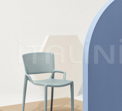 Стул с подлокотниками Fiorellina Perforated Seat And Back With Arms Стул с подлокотниками Fiorellina Perforated Seat And Back With Arms фабрика Infiniti Design