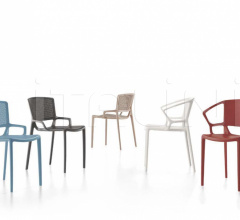 Стул с подлокотниками Fiorellina Perforated Seat And Back With Arms Стул с подлокотниками Fiorellina Perforated Seat And Back With Arms фабрика Infiniti Design