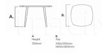 Стол обеденный Next Table – Round Infiniti Design
