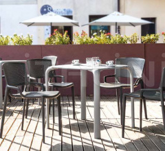 Итальянские Уличные столы - Стол обеденный Drop Table Итальянские Уличные столы - Стол обеденный Drop Table фабрика Infiniti Design