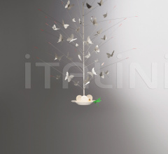 Подвесной светильник La Festa delle Farfalle фабрика Ingo Maurer