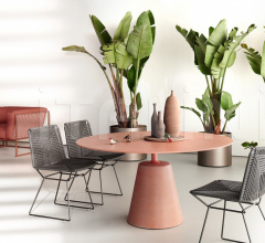 Стол обеденный ROCK TABLE Стол обеденный ROCK TABLE фабрика Mdf Italia