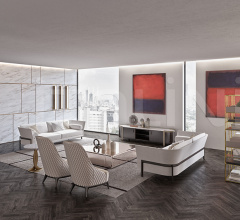 Итальянские Диваны - Модульный диван NEW COSMO фабрика Opera Contemporary