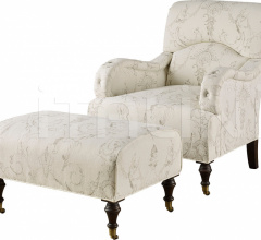 Пуф VICTORIAN UPHOLSTERED OTTOMAN Пуф VICTORIAN UPHOLSTERED OTTOMAN фабрика Baker