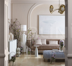 Настольный светильник OBSIDIAN TABLE LAMP Настольный светильник OBSIDIAN TABLE LAMP фабрика Baker