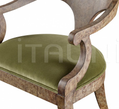 Стул с подлокотниками REGENCY BURL CHAIR Стул с подлокотниками REGENCY BURL CHAIR фабрика Baker