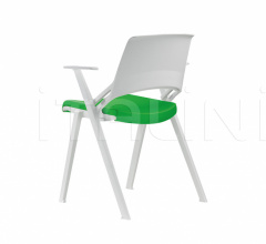 Стул с подлокотниками Green'S 4 legged stackable chair Стул с подлокотниками Green'S 4 legged stackable chair фабрика Sitland